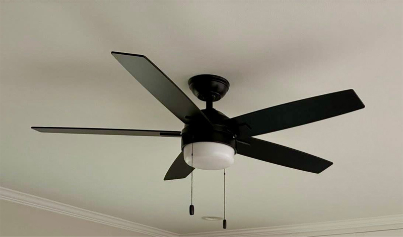 Black Ceiling Fan