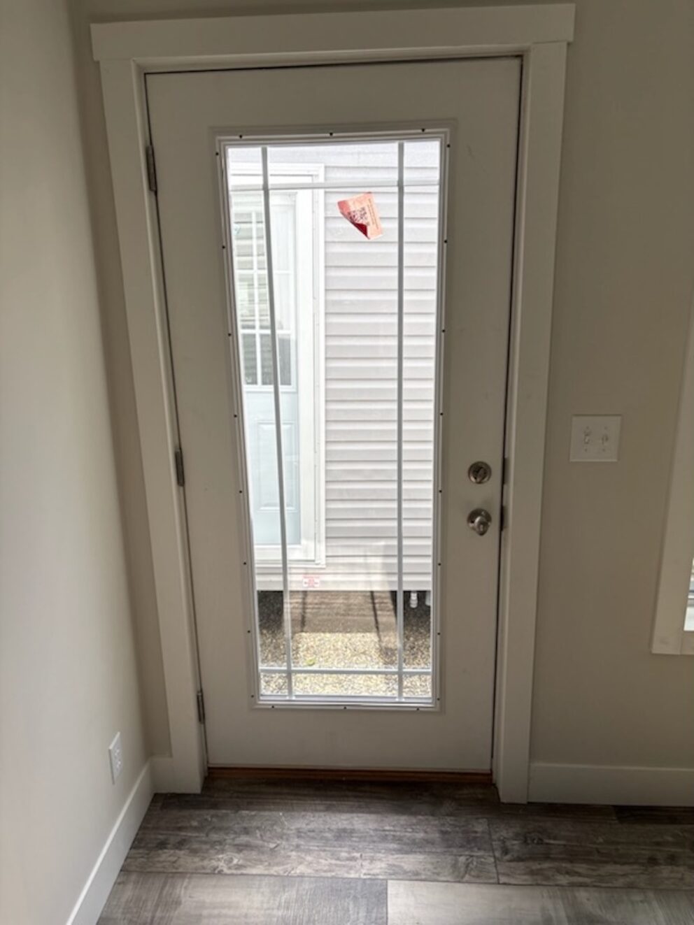 Full View Prairie Grid Door